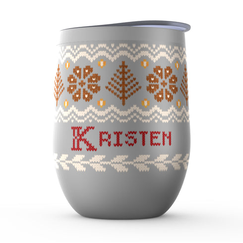Autumnal Forest Stemless Wine Tumblers